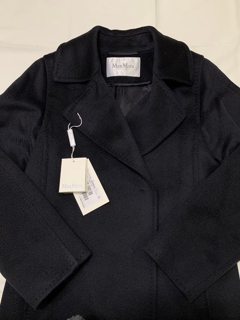 Max Mara Manuela マックスマーラ　白タグ　マニュエラ　濃紺