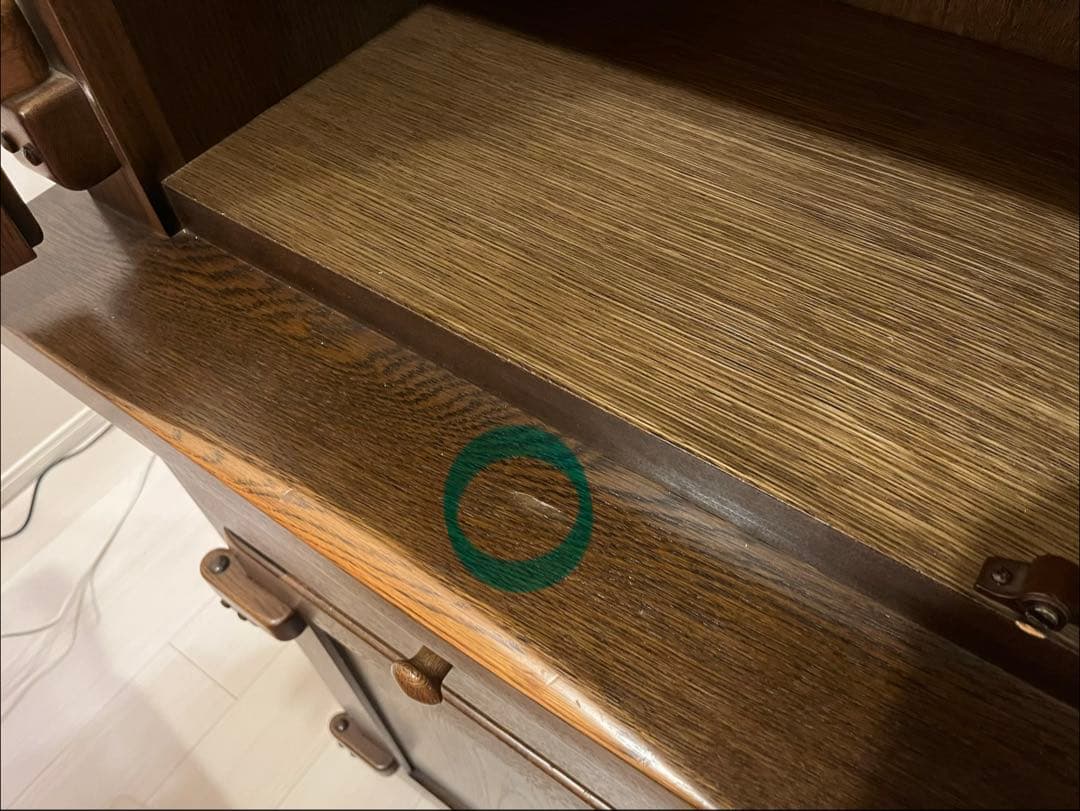 【2/10までの販売】柏木工 ガラスキャビネット 食器棚 WILDERNESS