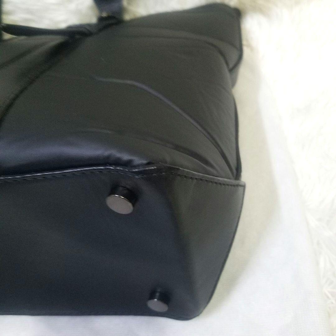 【極美品】HUNTING WORLD トートバッグ バチュークロス 大容量 黒