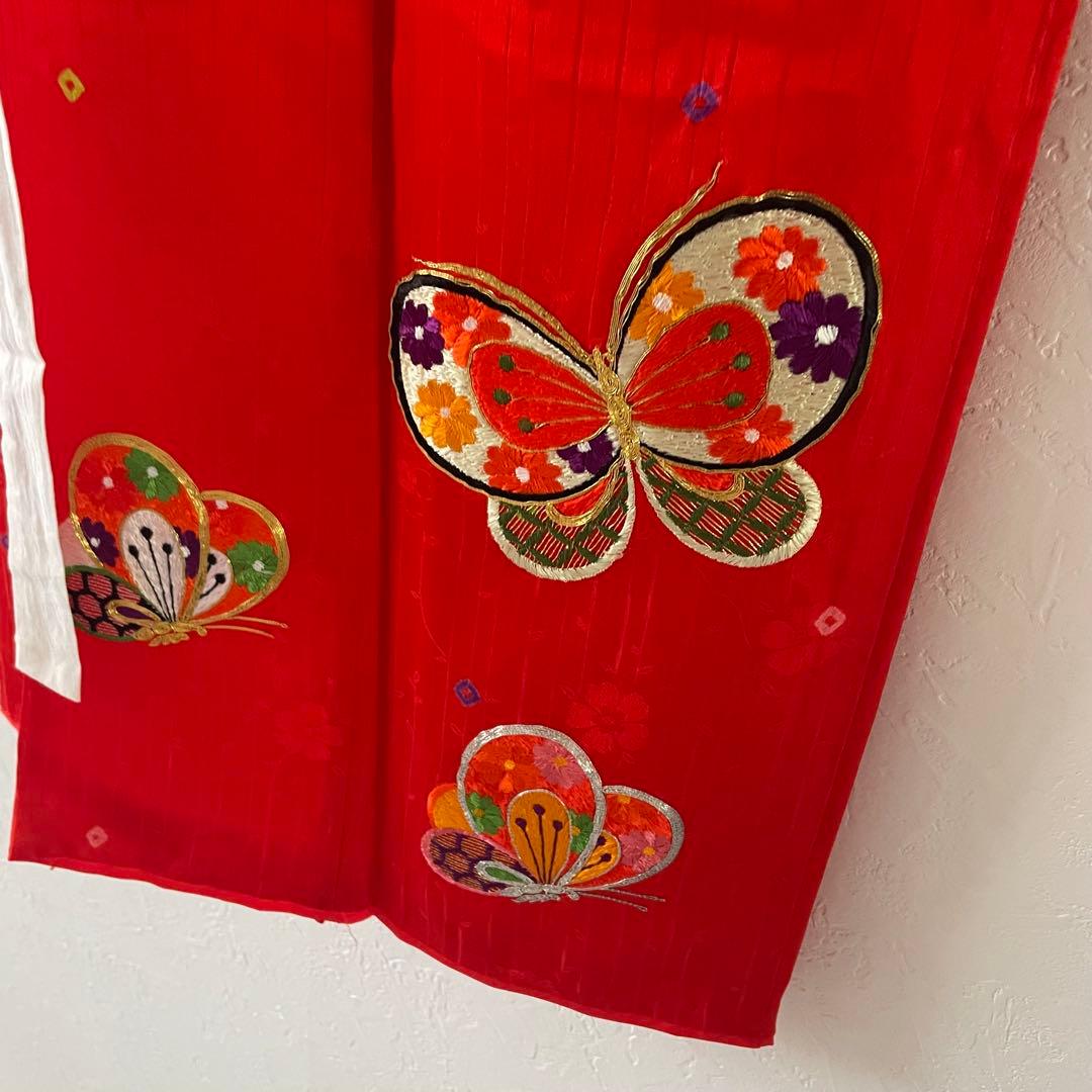 七五三　5歳　女の子　美品　正絹お着物セット