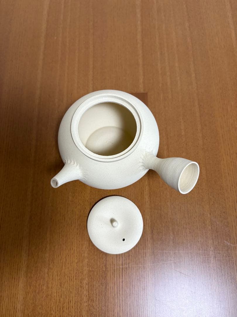 涼炉とボウフラのセット 白泥 煎茶道具