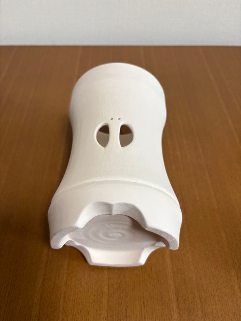 涼炉とボウフラのセット 白泥 煎茶道具