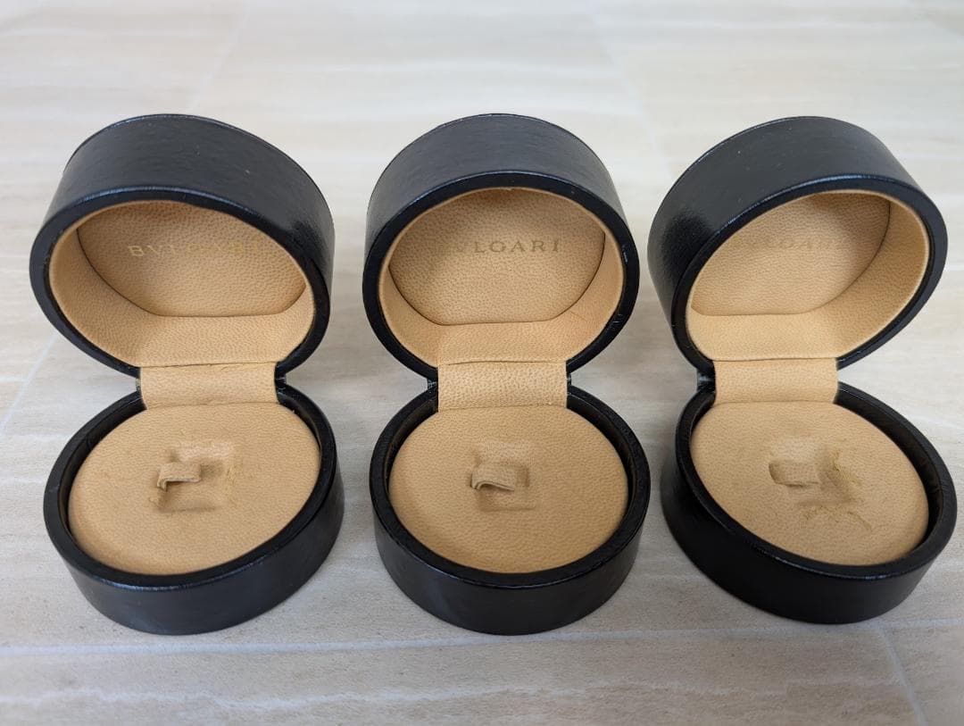 まとめ売り　ブルガリ　BVLGARI　リングケース　ケアキット　空箱　セット