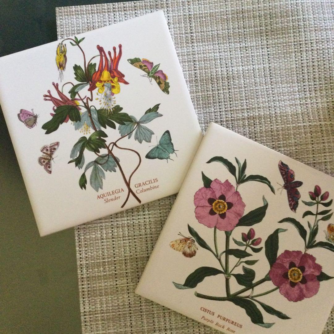 レアイギリス ポートメリオン タイル 二枚