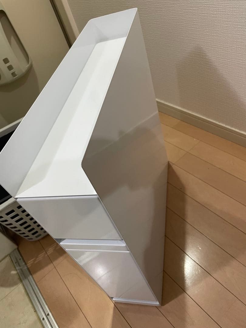 山崎実業(Yamazaki) 隠せる 調味料ラック 2段 ホワイト　tower