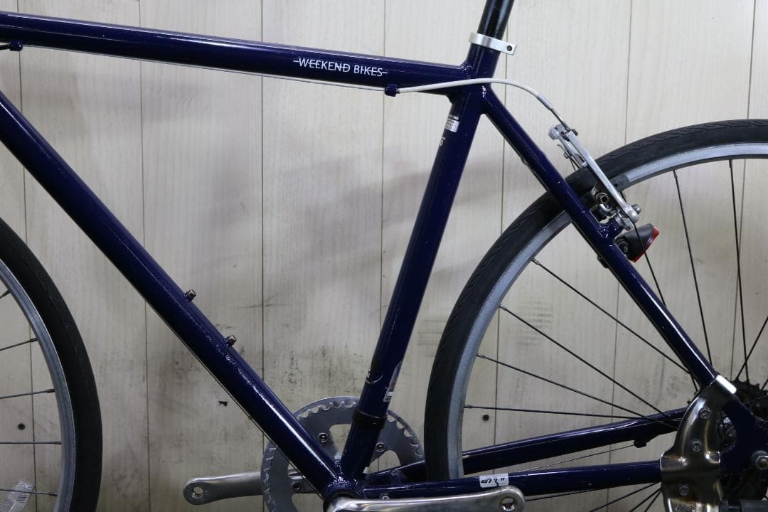 あさひ製WEEKEND アルミ 700C シマノ7速510mm BLUE クロス