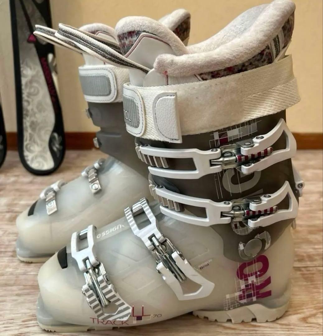 ◾️カービングスキーセット　板149㎝　ブーツ24.5㎝　女性用　レディース用