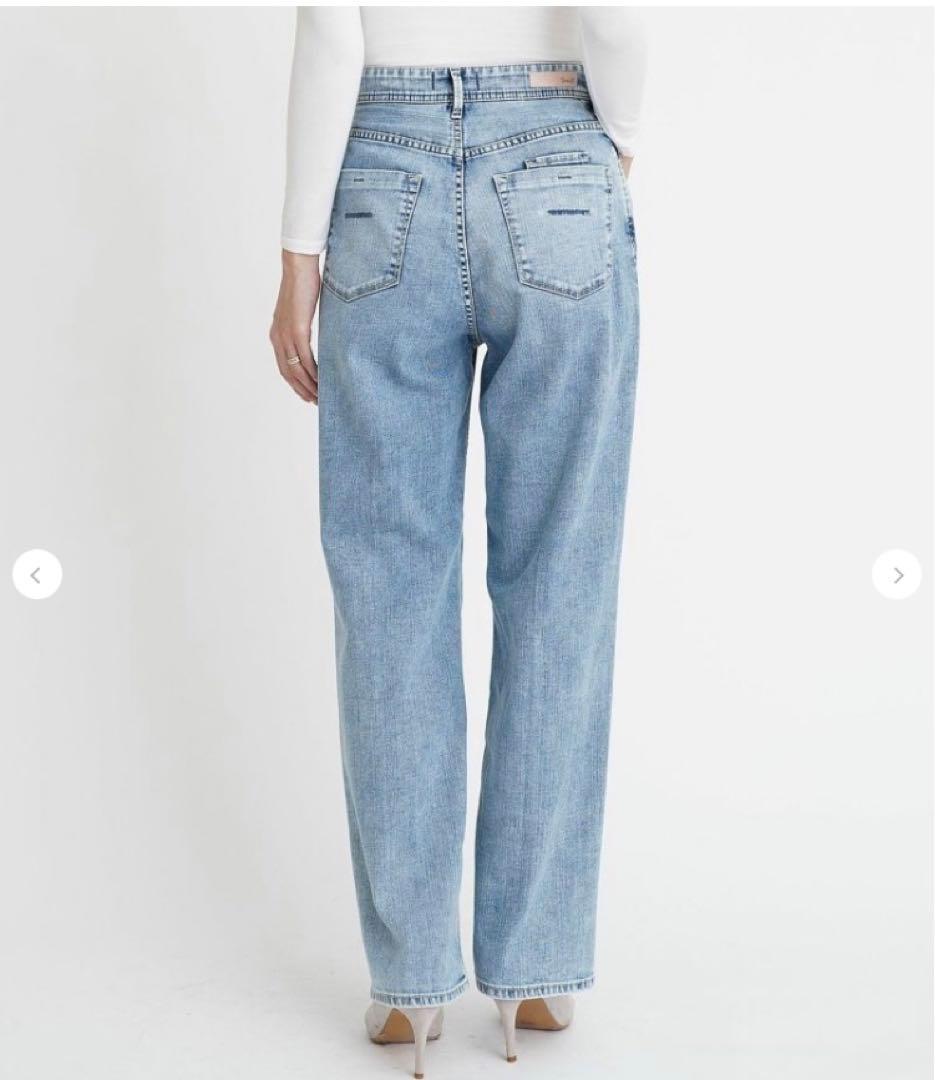 YANUK Really Light ボーイズストレートLEA APS