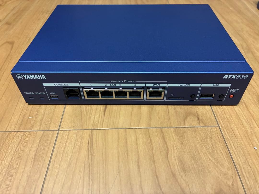 ルーター・ネットワーク機器 Yamaha RTX830