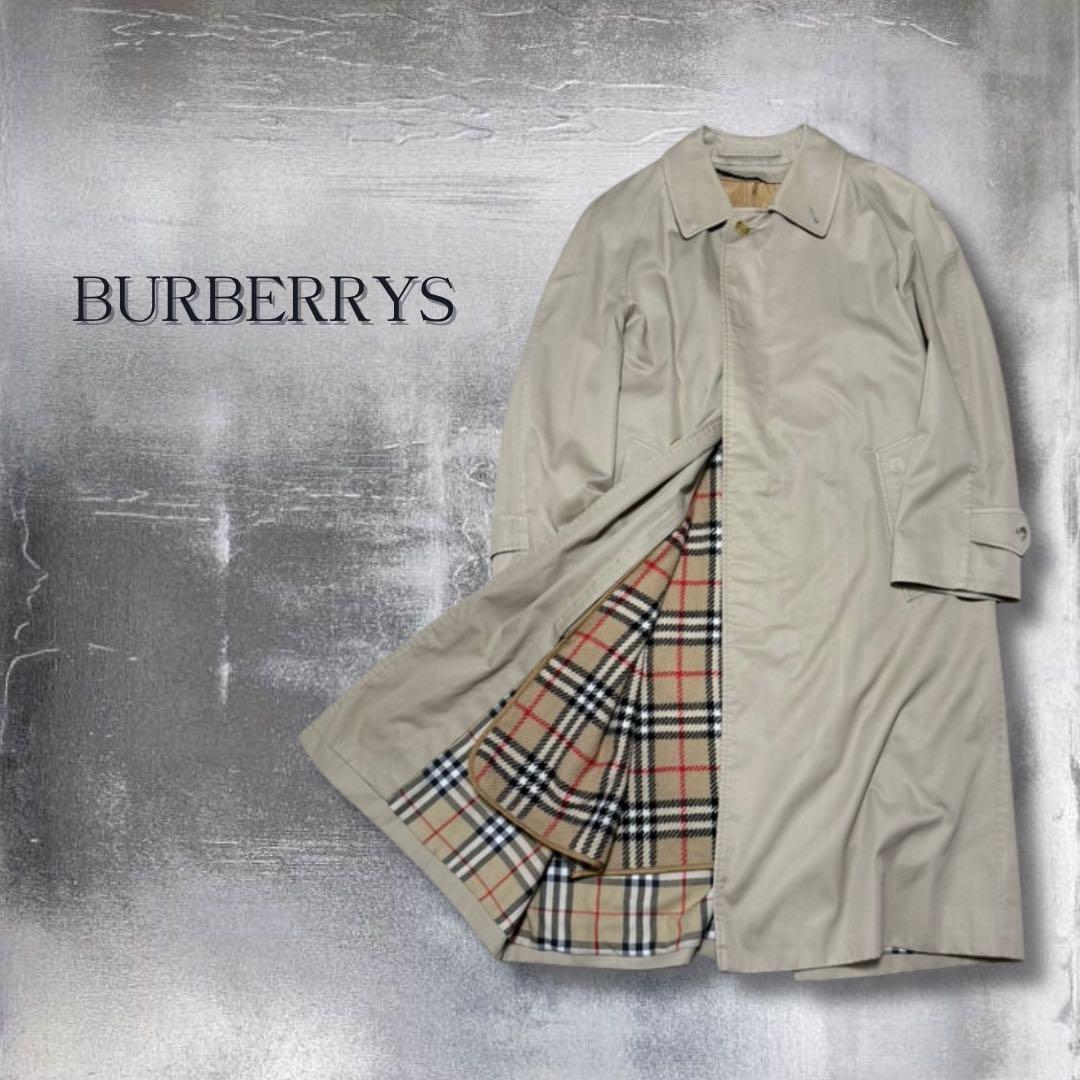 Burberrys バーバリーズ ステンカラーコート ノバチェック ライナー付き