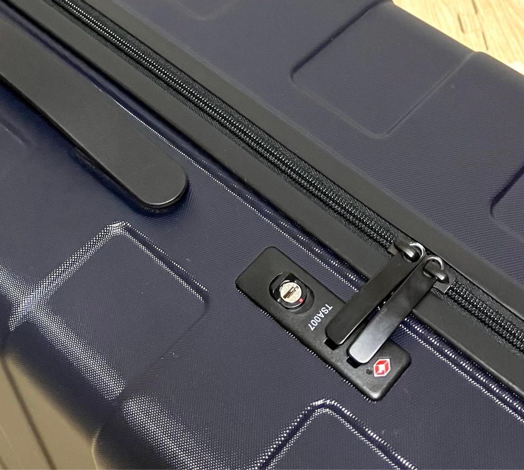 美品 送料無料 無印良品 キャリーバーの高さを自由に調節できるハードキャリー