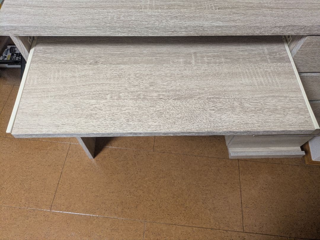 LOWYA パソコンデスク 幅90cm 奥行45cm