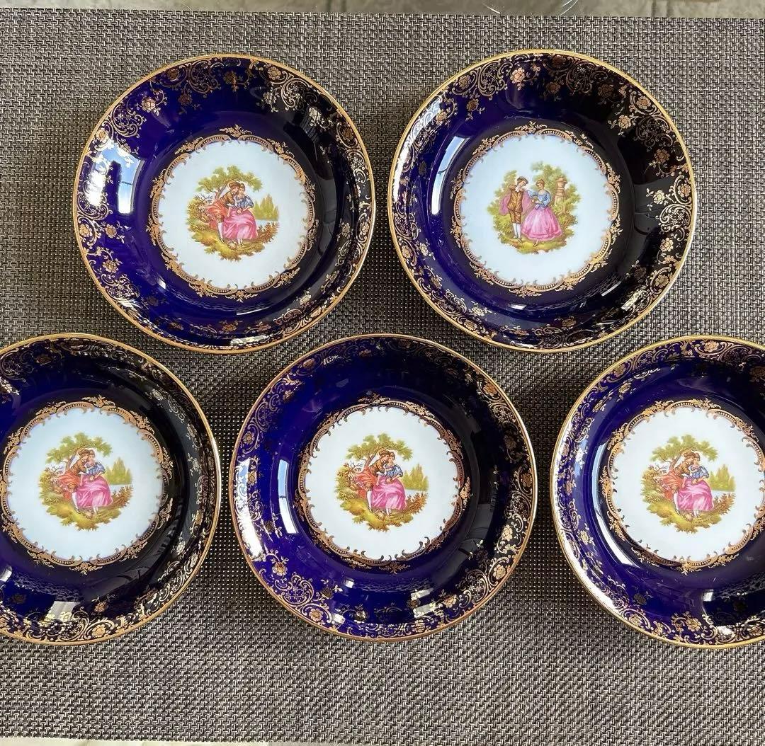 LIMOGES CASTEL お皿 5枚 セット