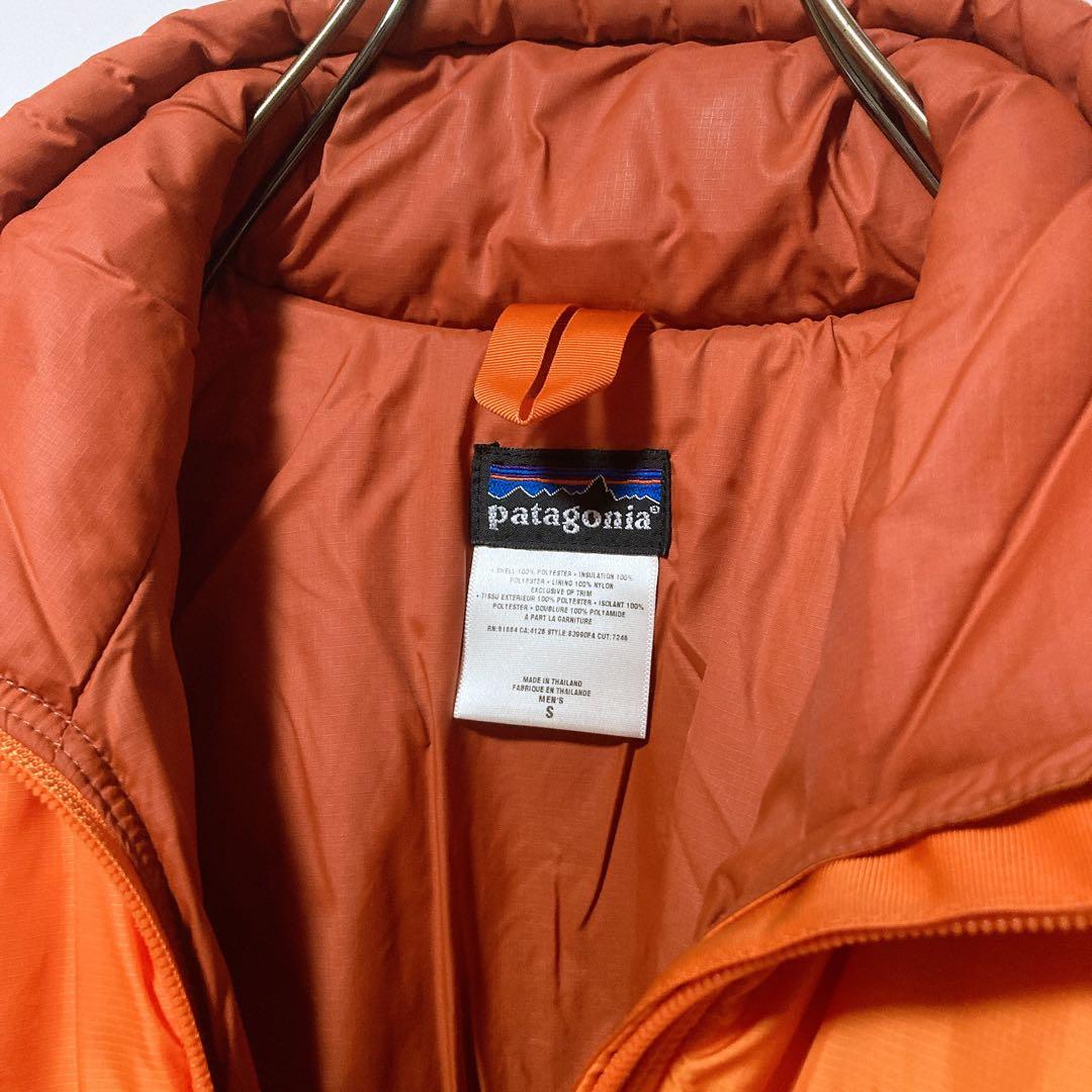 レア 2000s パタゴニア パフジャケット 中綿 オレンジ