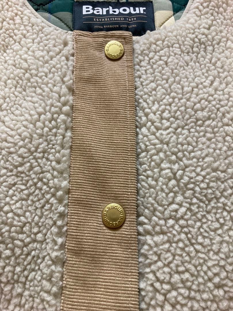 Barbour ボアライナーベスト UK12