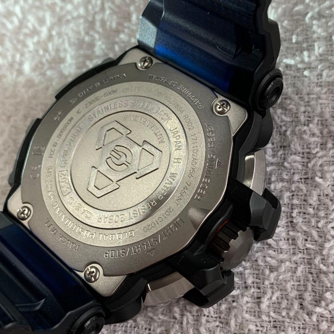 時計 CASIO G-SHOCK GPW-2000 GPS BlueSky