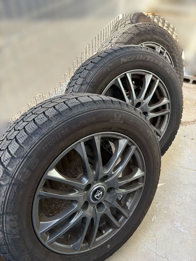 スタッドレスタイヤホイールセット4本