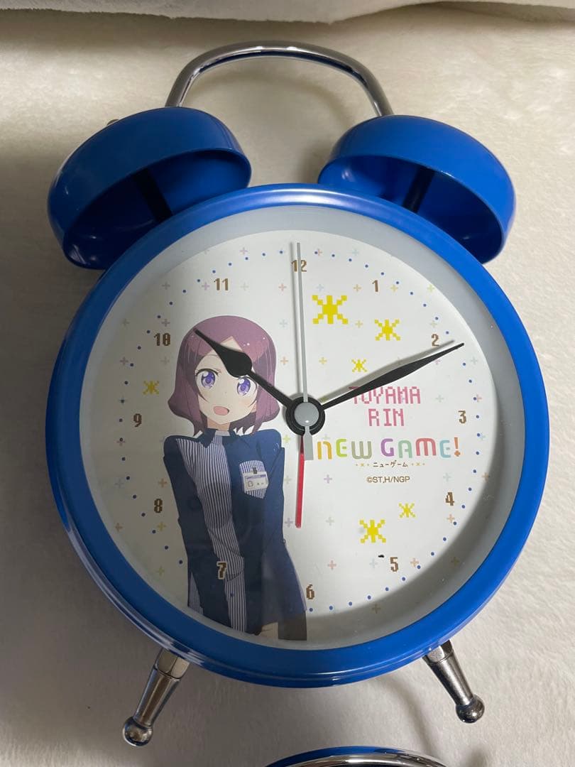 NEW GAME オリジナルボイス入り目覚まし時計