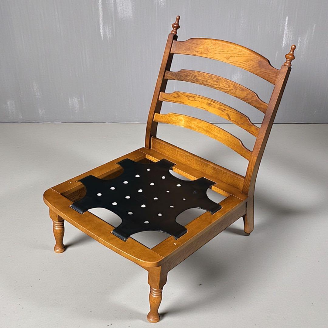 KZ029 飛騨産業　キツツキ　穂高 1Pソファ　木枠のみ 1人掛け椅子　チェア