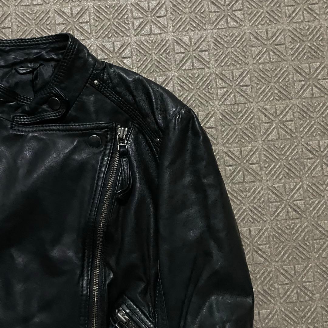 ジャケット・アウター opium darkwear mulch zip riders jacket
