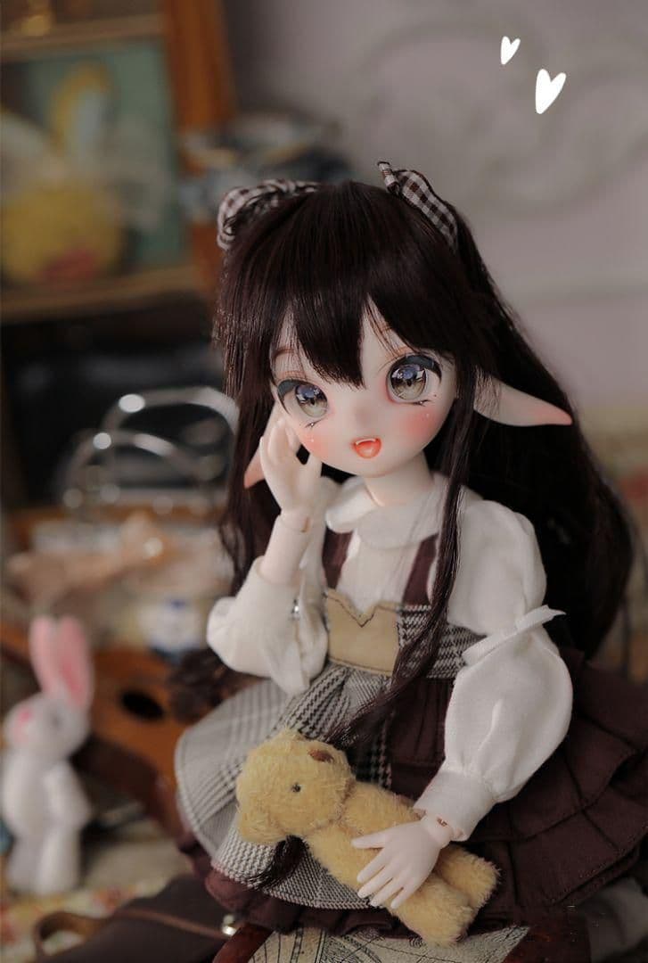 WM02 bjd 1/6 ドール本体 Machako 球体関節人形 ハンドメイド