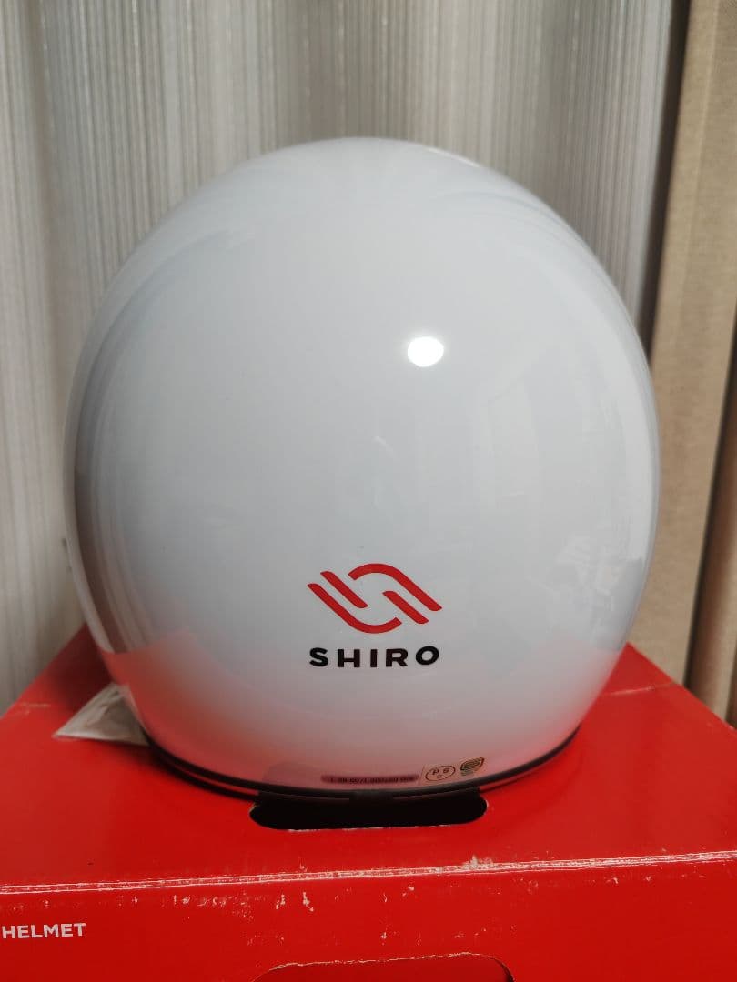 SHIRO SH-235 ジェットヘルメット ホワイト