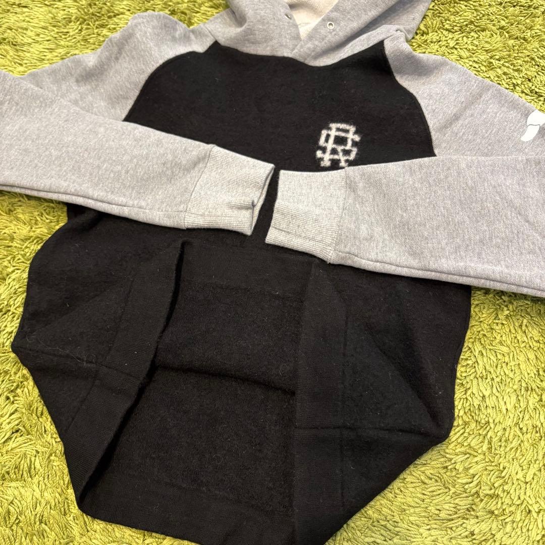 rough&swell ラフアンドスウェル ハイブリッド ニット パーカー S