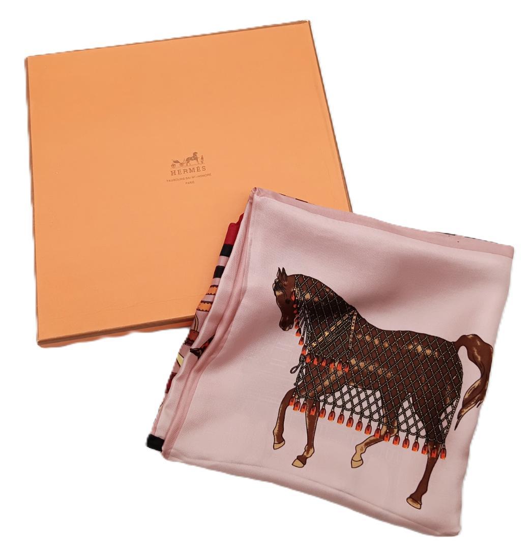 Hermès エルメス スカーフ カレ90 SILK100％