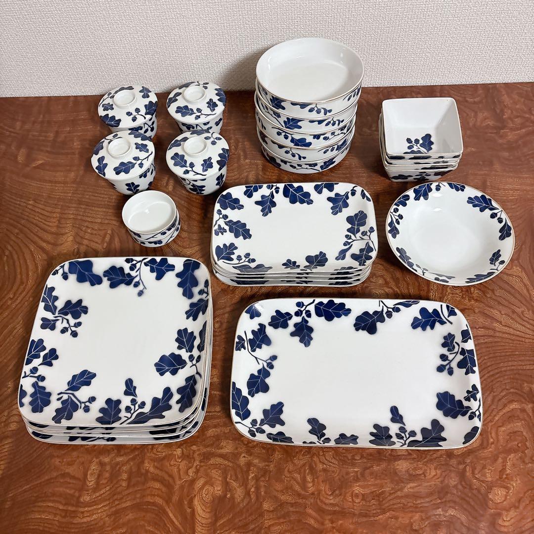 深川製磁 どんぐり 木の実シリーズ まとめ 和食器 25点セット