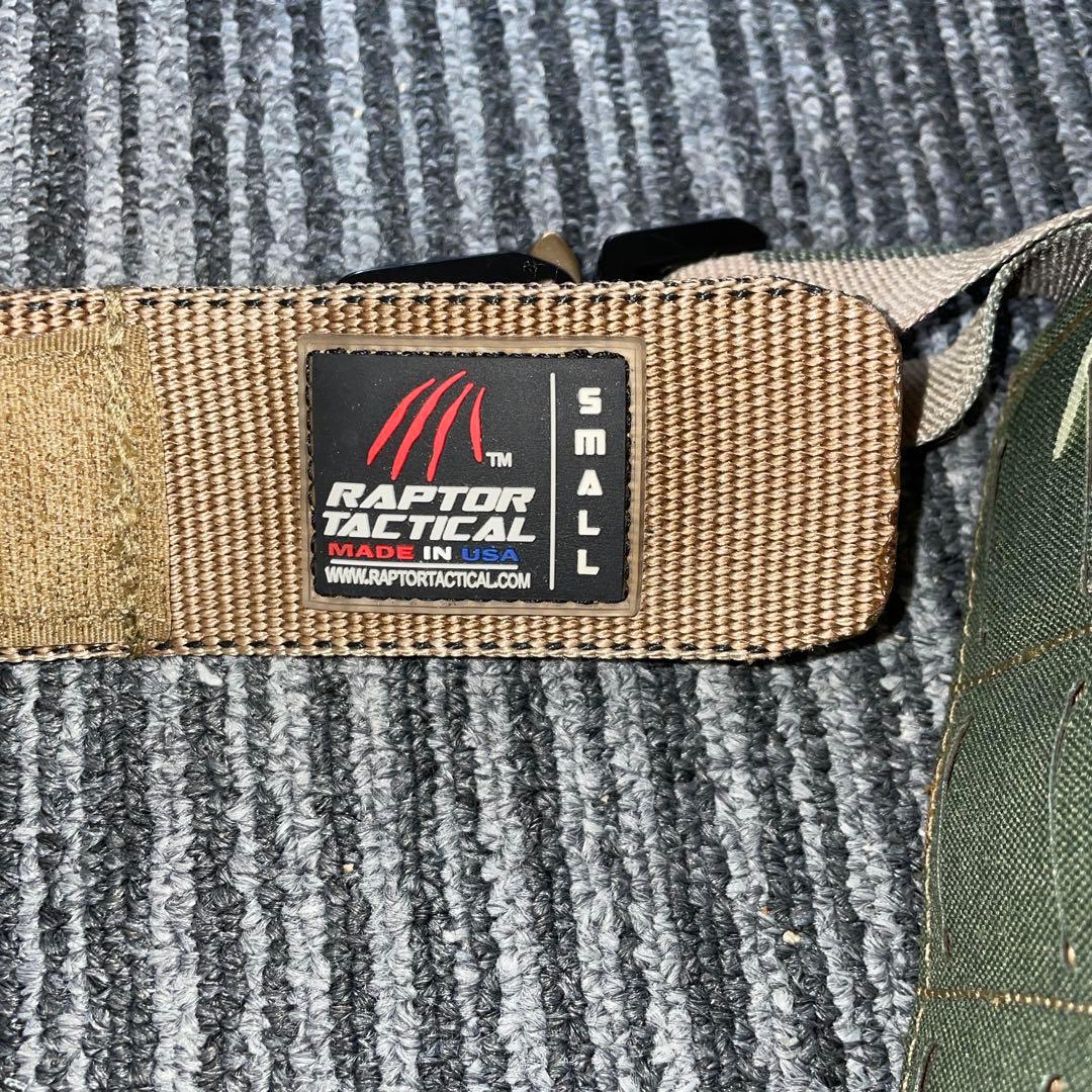 送料無料！迷彩サバゲー　ラプタータクティカル　ベルト