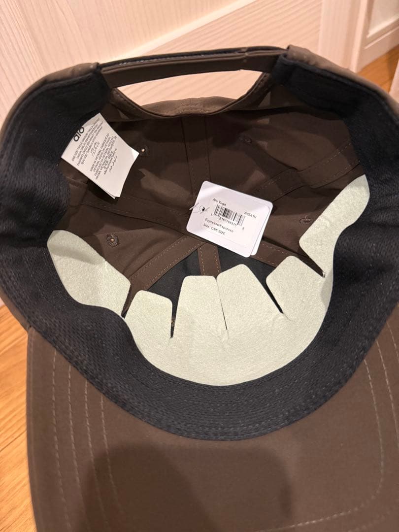 alo キャップ　エスプレッソ