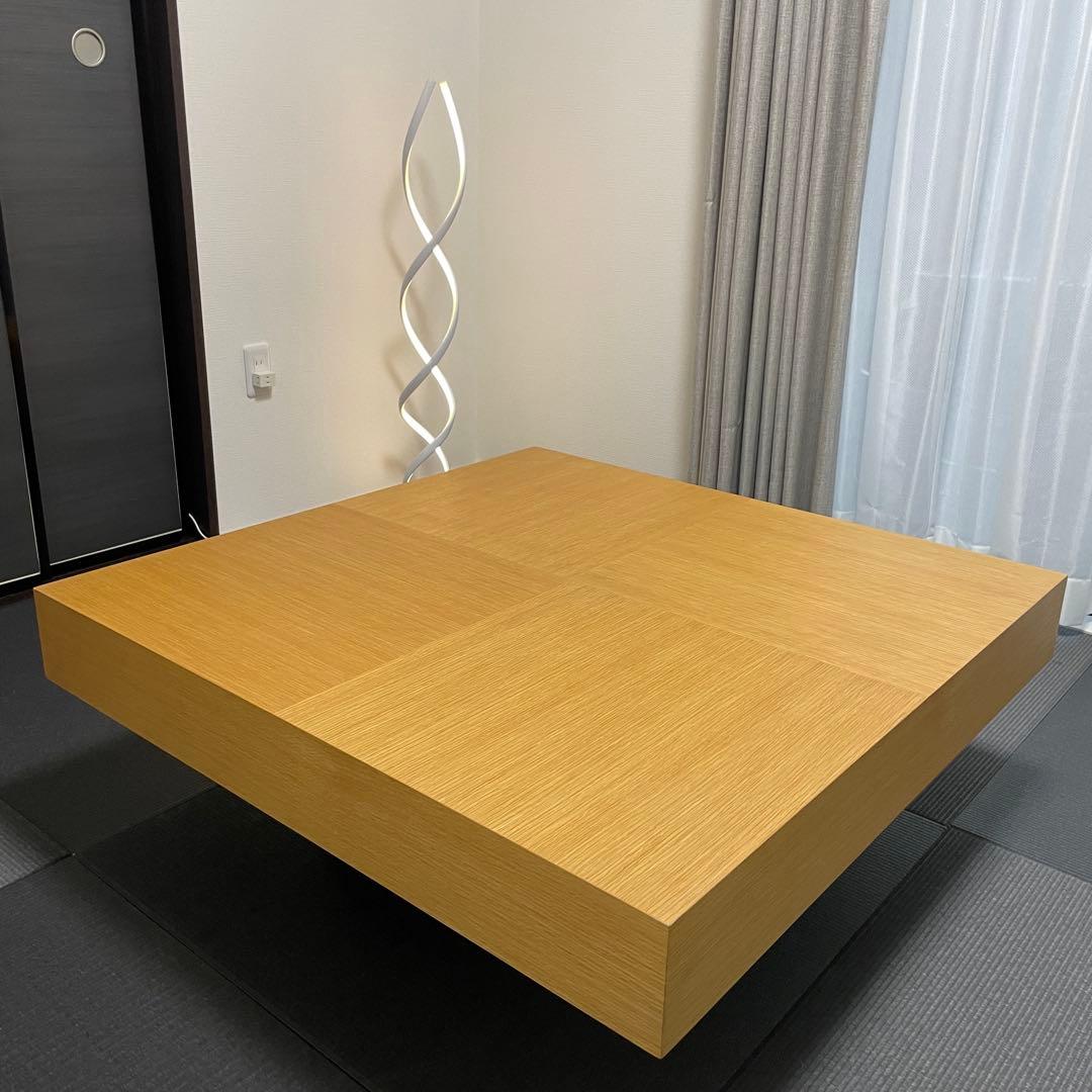 最終お値下げ★ アルモニア lacca 木製テーブル　正方形　モダン