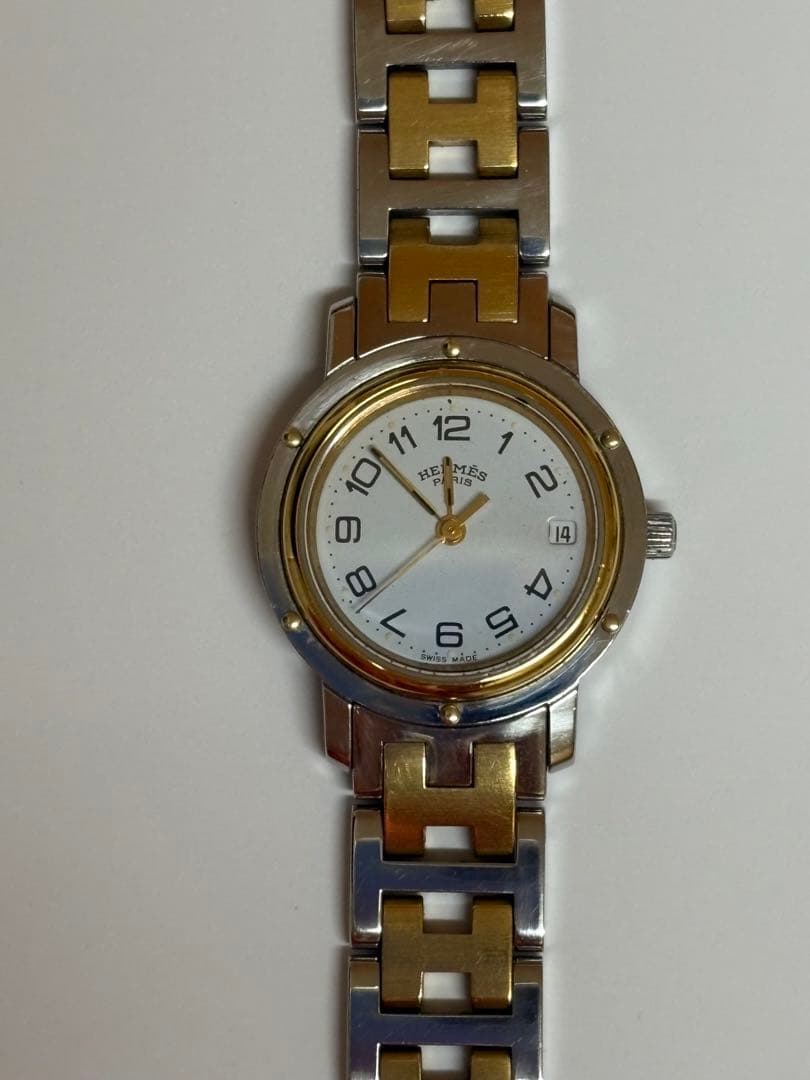 エルメス時計/CL.3.240 デイトコンビ Qz