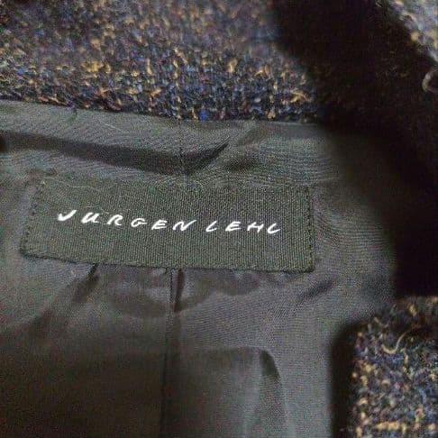 ヨーガンレール　ウール　シルク　フーディージャケット　シルクカール