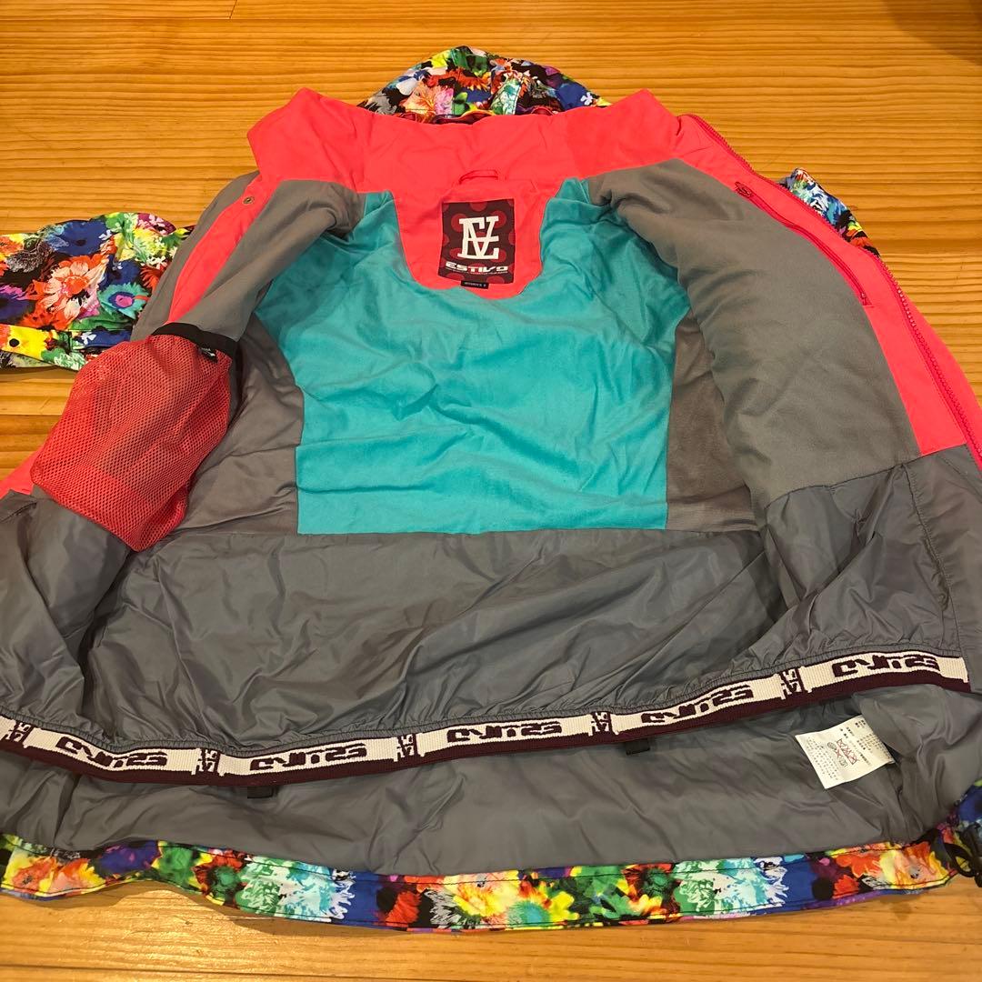 ESTIVO スノーボードウェアセット（ジャケット・パンツ・ゴーグル・手袋）