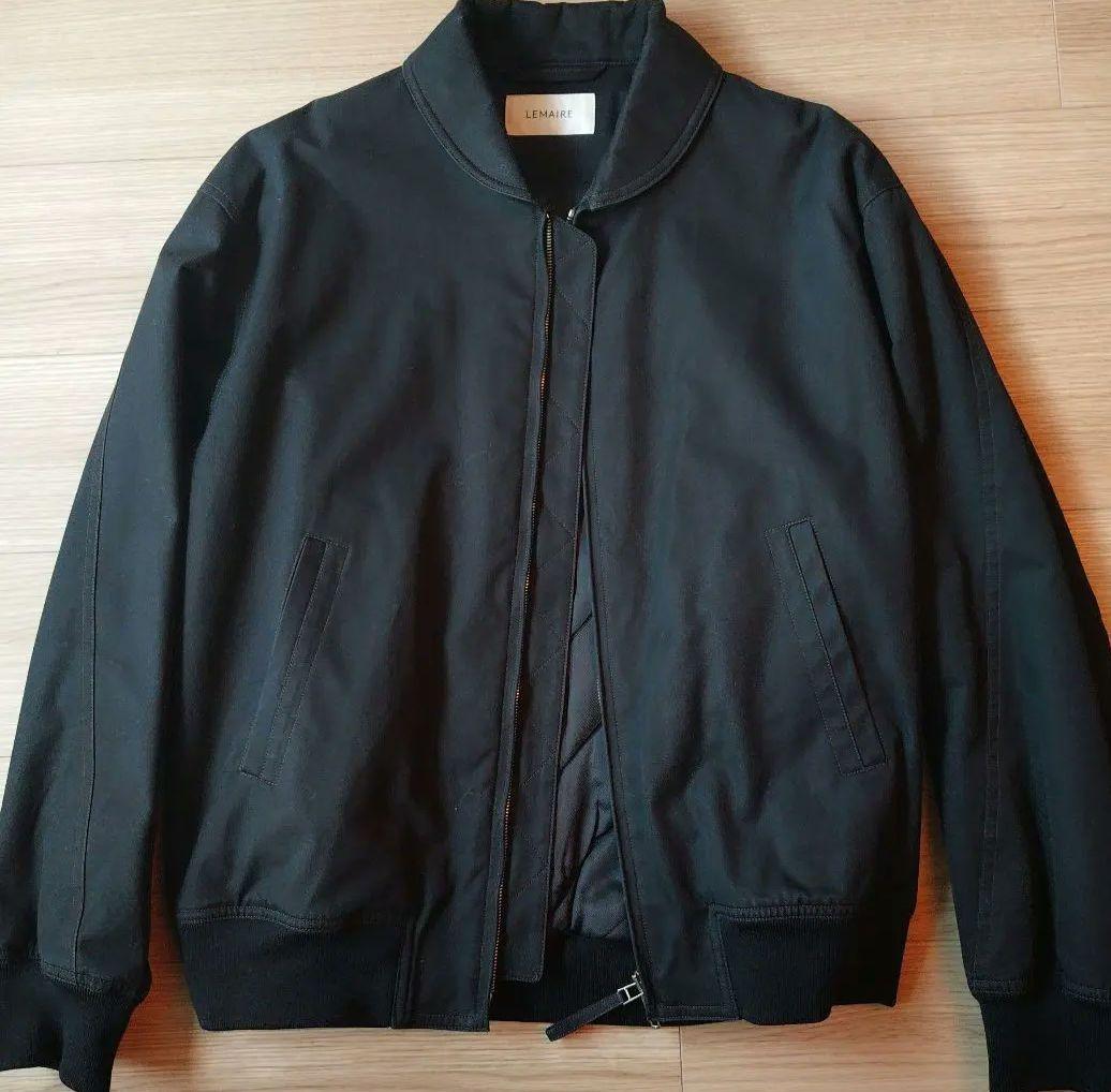 【美品】LEMAIRE ルメール 中綿入りコットンブルゾン BLACK