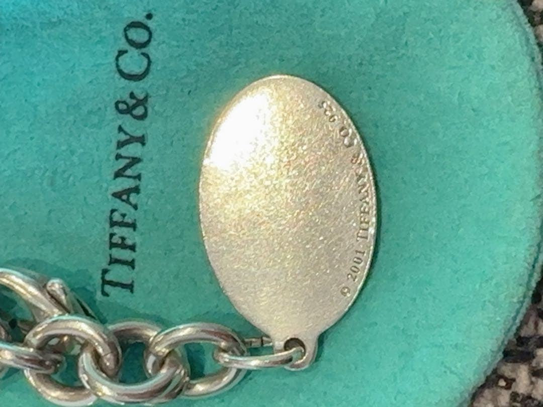 中*玖様 TIFFANY&Co. ティファニー 星条旗チャーム ブレスレット　希
