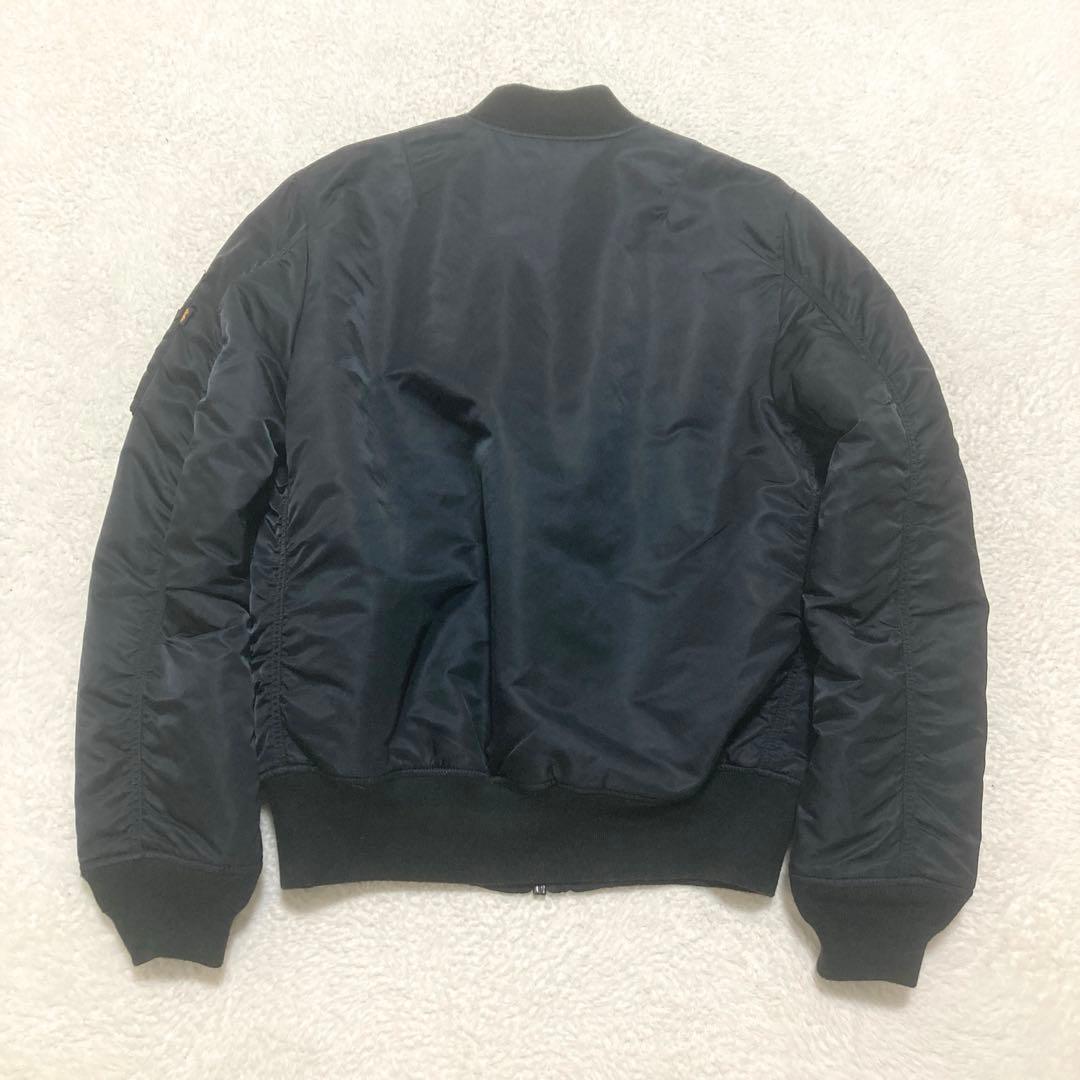 【カラス】アルファインダストリーズ MA-1 FLIGHT JACKET
