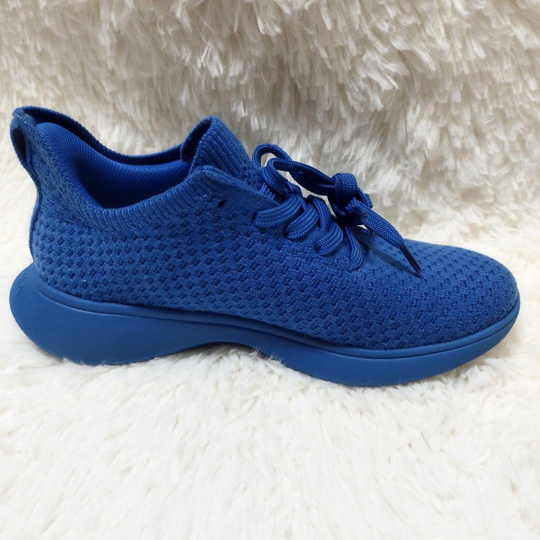 【極美品】VIVAIA スリッポン スニーカー 24cm ブルー 青