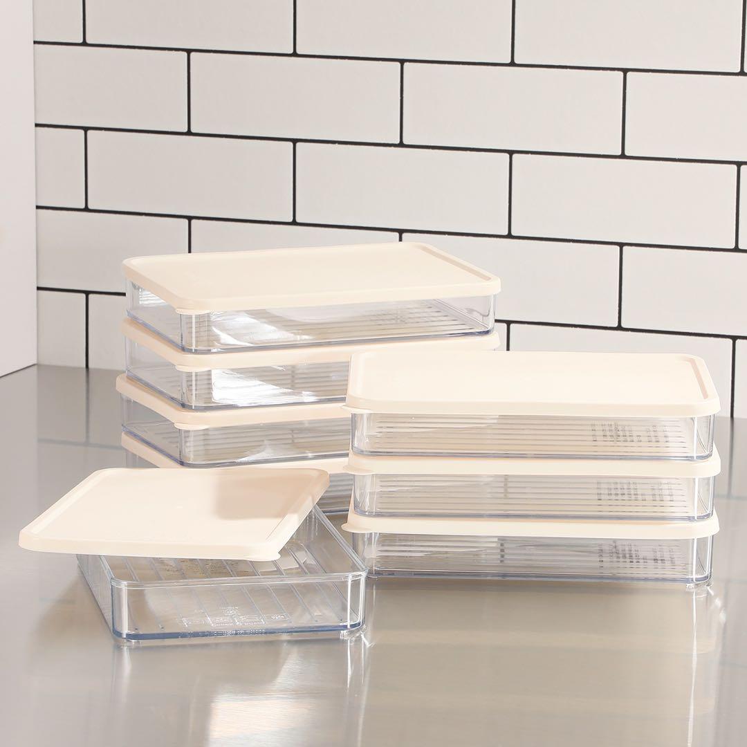 ビバライズ Viva Flat 密閉保存容器 12点セット ホワイト 未開封