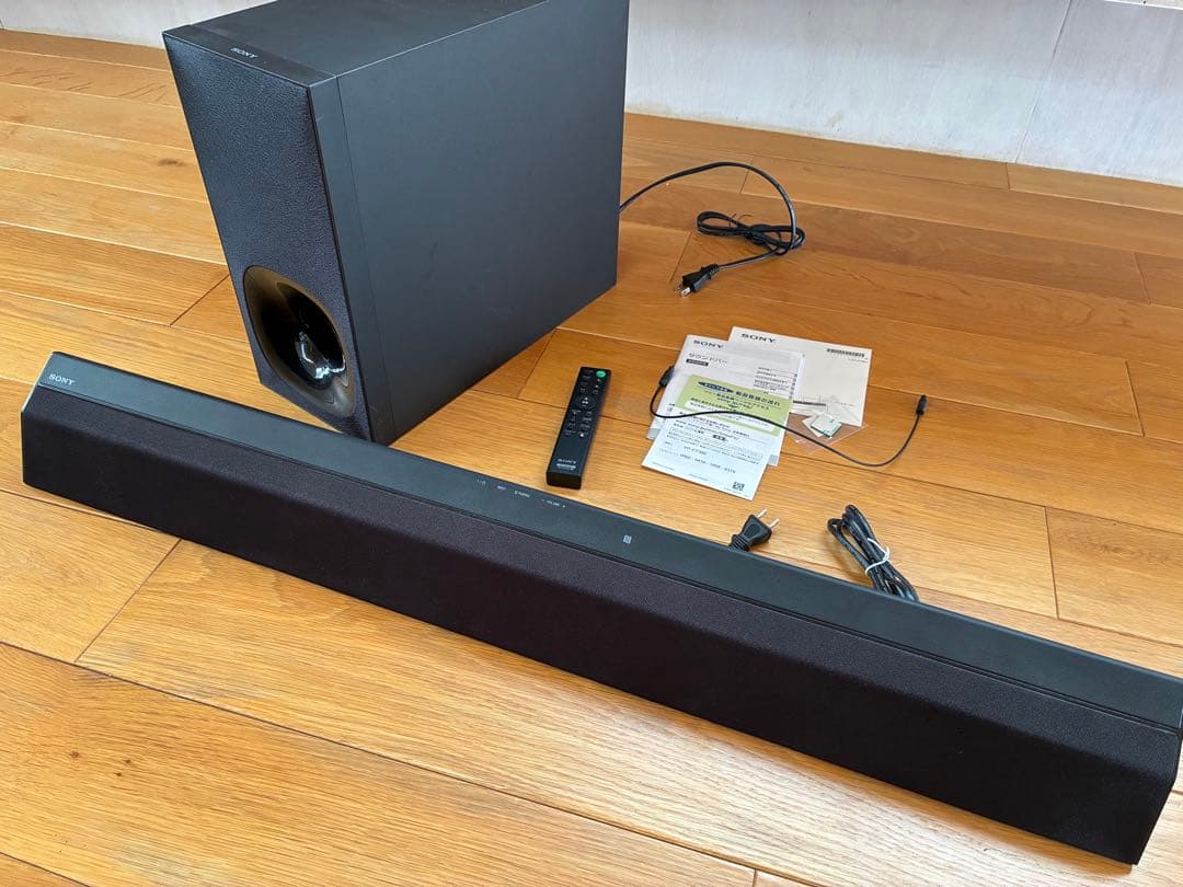SONY サウンドバー サブウーファー セット HT-CT380 ソニー