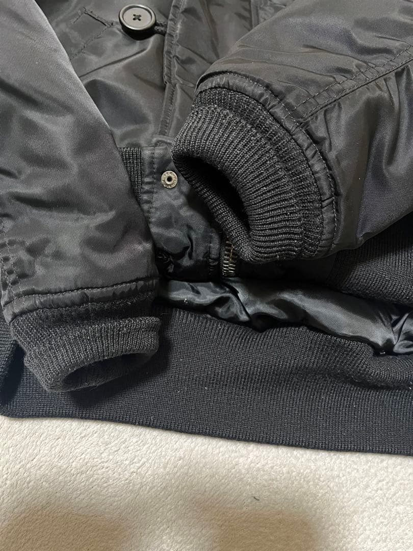 に*ん様 avirex n2b フライトジャケット　ブラック　L ファー欠品