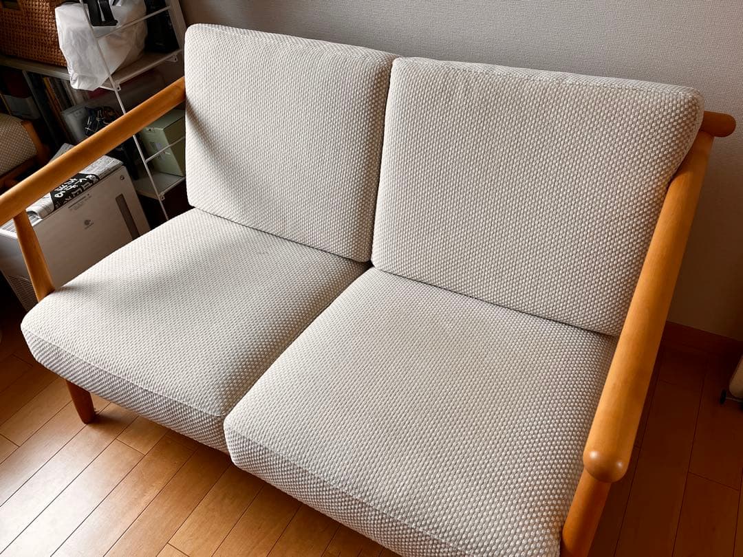 ナガノインテリア　2人掛け　ソファ