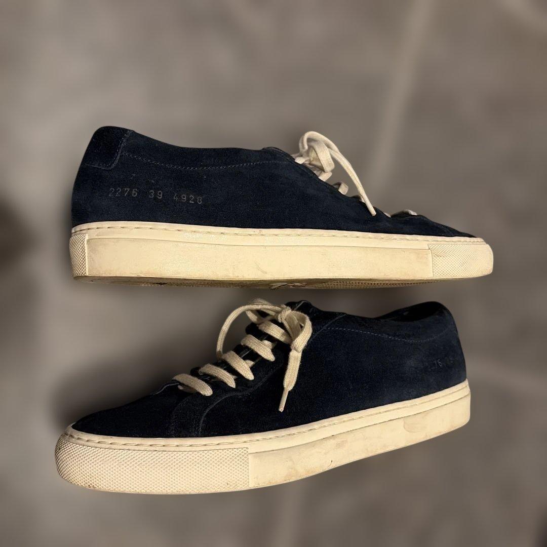靴 Common Projects Achilles Low - Navy 39