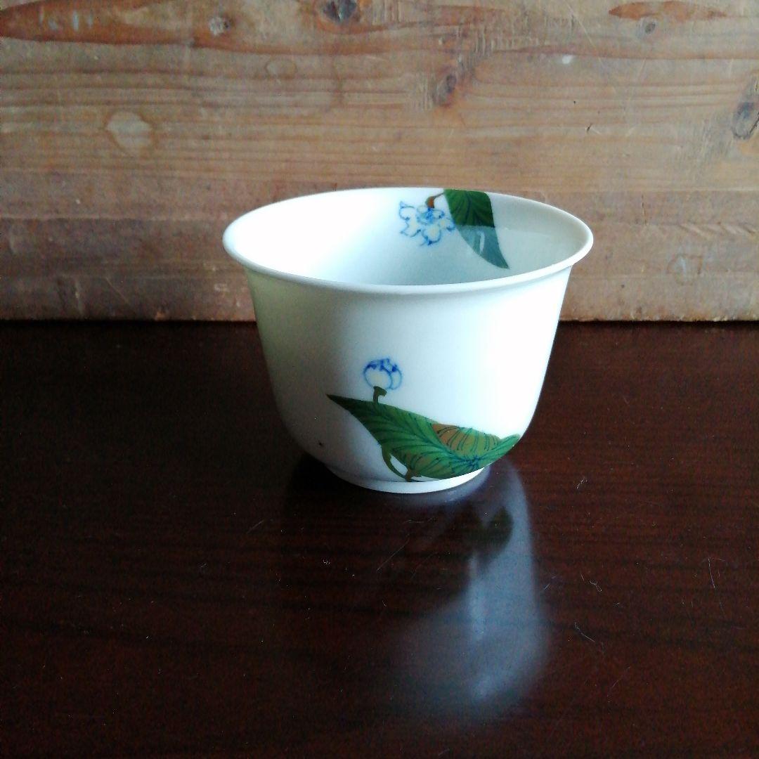 瀬戸焼　千峰園製　色絵鉢　11.5cm　明治～昭和初期