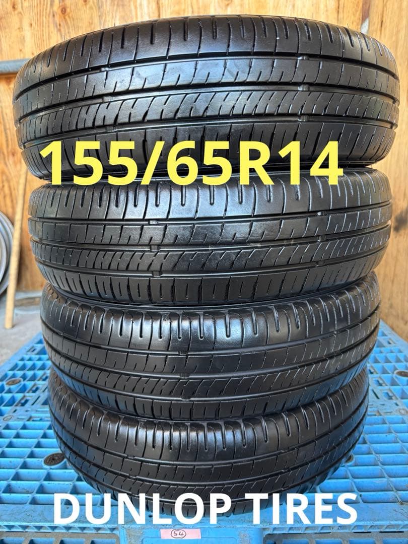 タイヤ・ホイール (54)155/65R14 DUNLOP ENASAVE EC204