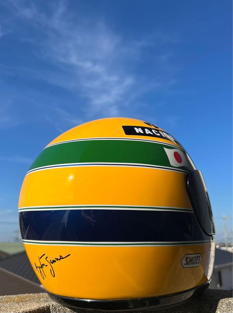 Shoei X-8セナ仕様 鈴鹿1992 フルリペイント コレクションヘルメット