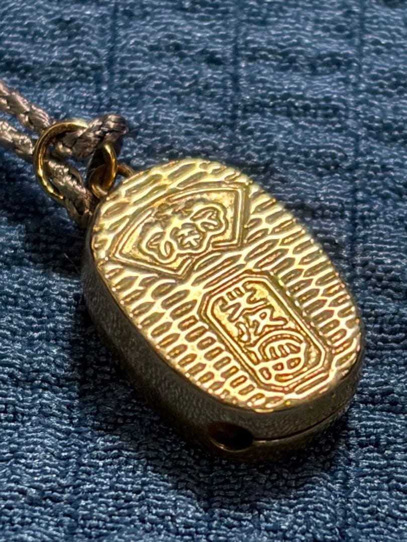 K18 小判型ストラップ