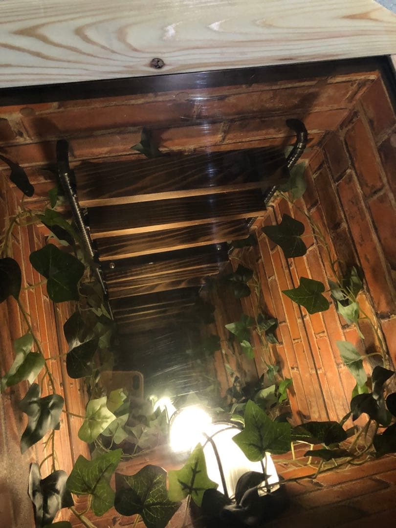 奥深くまで続く井戸テーブル　無限テーブル