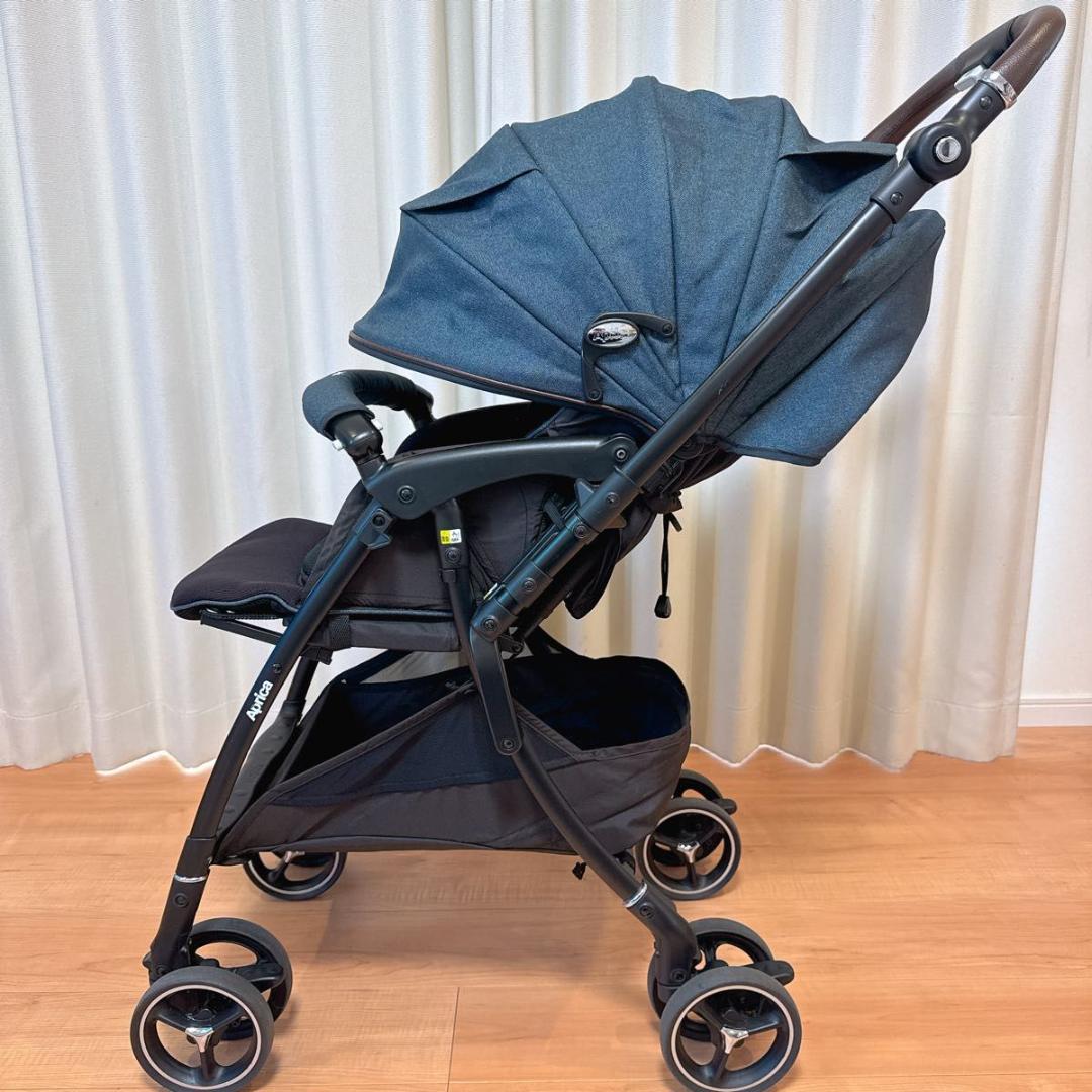Aprica ベビーカー ラクーナ クッション フリー プラス 両対面式 新生児